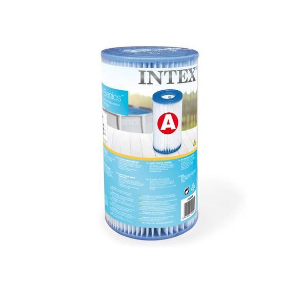 Intex - Cartouche de filtration Dacron Blanc Bleu 20 x 11 cm Type A – INTEX - Image 5