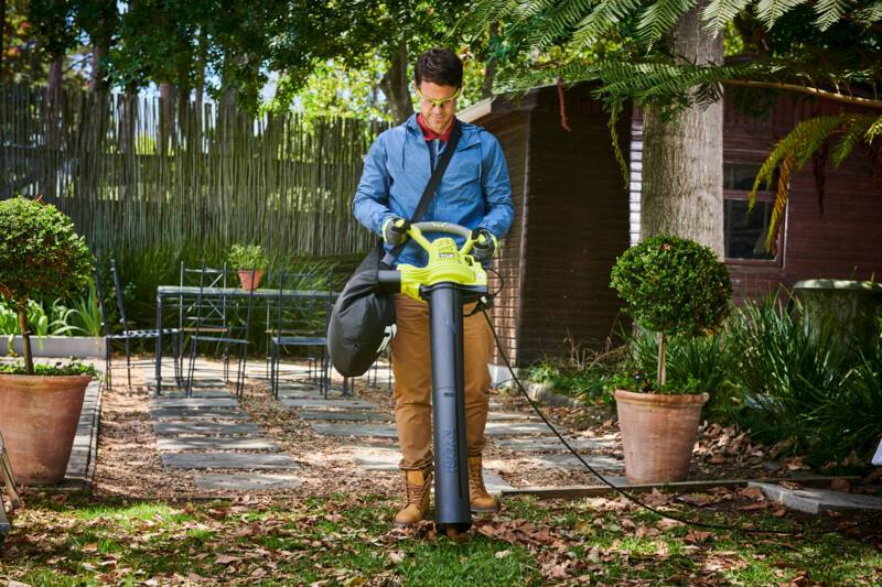 Ryobi - Aspirateur Souffleur Broyeur Électrique 3000W 2 Vitesses RBV3000CSV - RYOBI - Image 7