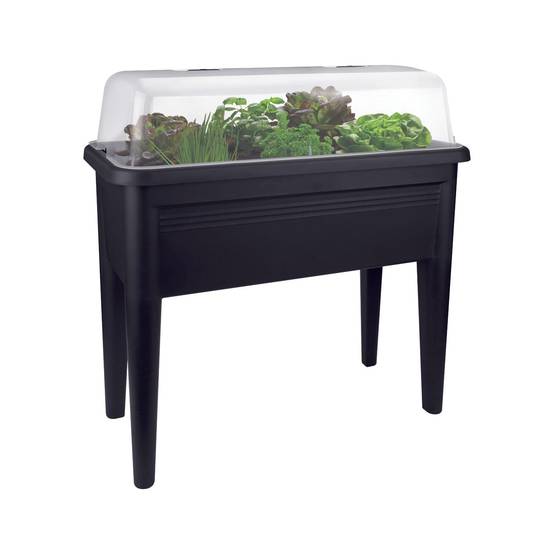 Elho - Green Basics table de culture XXL noire L.75 x l.36 x H.65 cm - Image 3