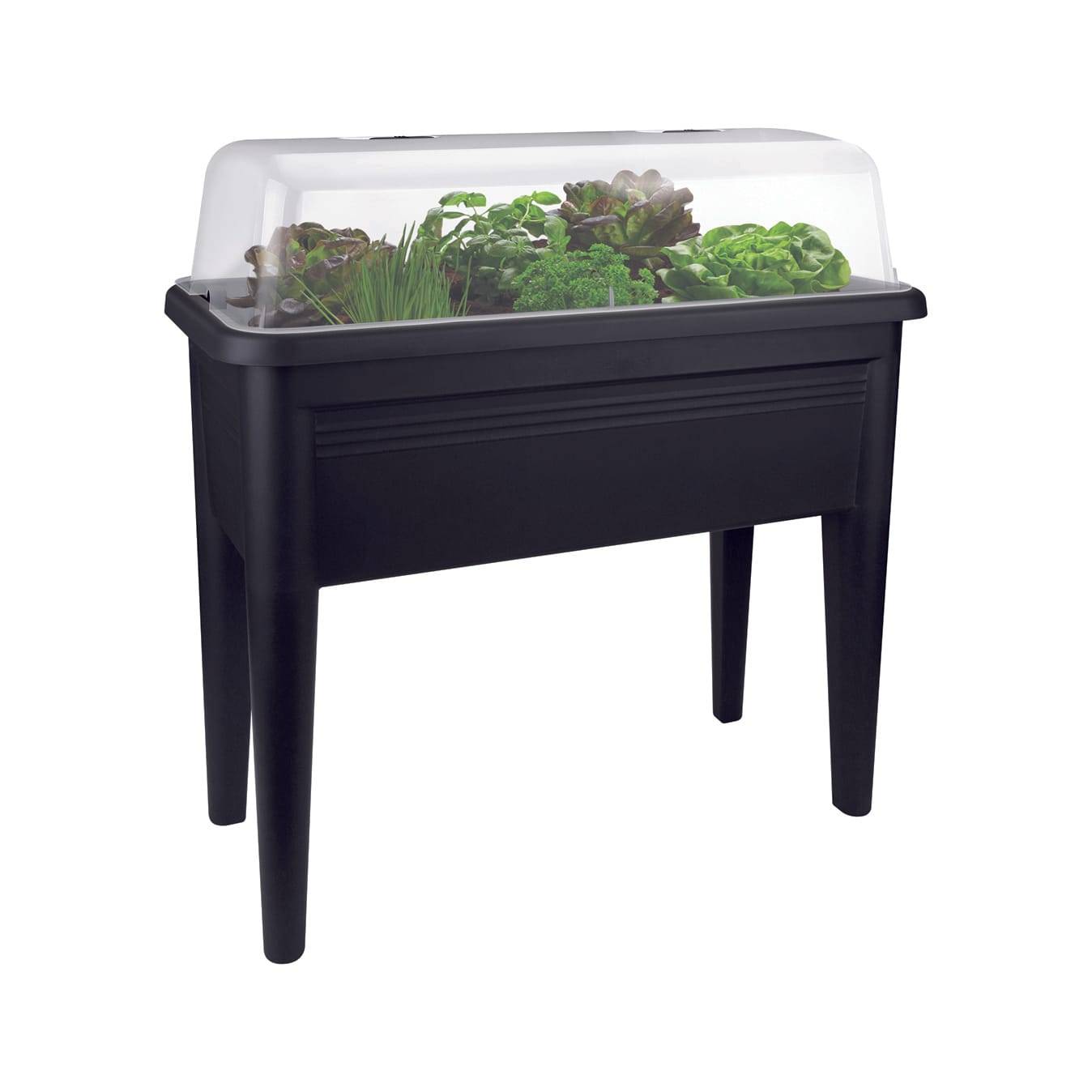 Elho - Green Basics table de culture XXL noire L.75 x l.36 x H.65 cm - Image 3