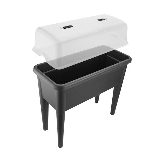 Elho - Green Basics table de culture XXL noire L.75 x l.36 x H.65 cm - Image 9