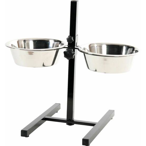 Zolux - Support Réglable 2 Bols Inox pour chien - Zolux - Image 3