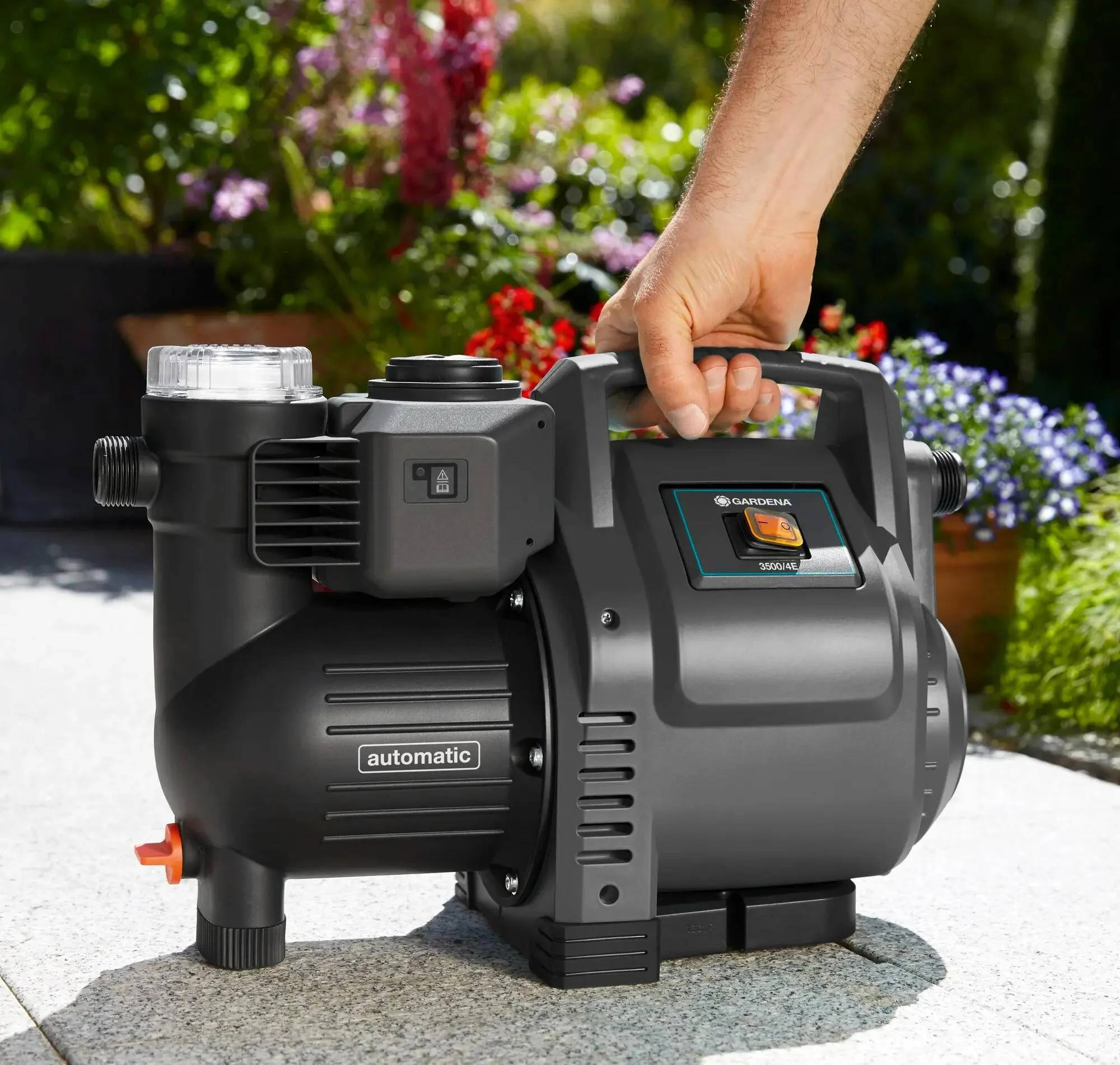 Gardena - Station de pompage 3500/4E Classic - L.46,6 x l.23 x H.31,5 cm - Image 5