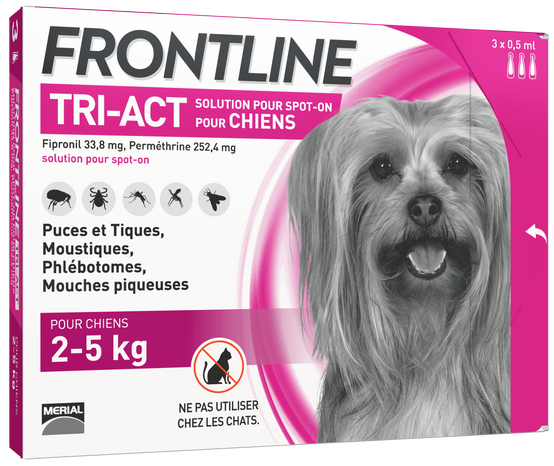 Frontline - Frontline Tri-Act Cn 2-5Kg 3 x 0,5 ml