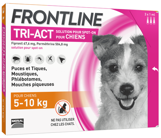 Frontline - Frontline Tri-Act Cn 5-10Kg 3 x 1 ml