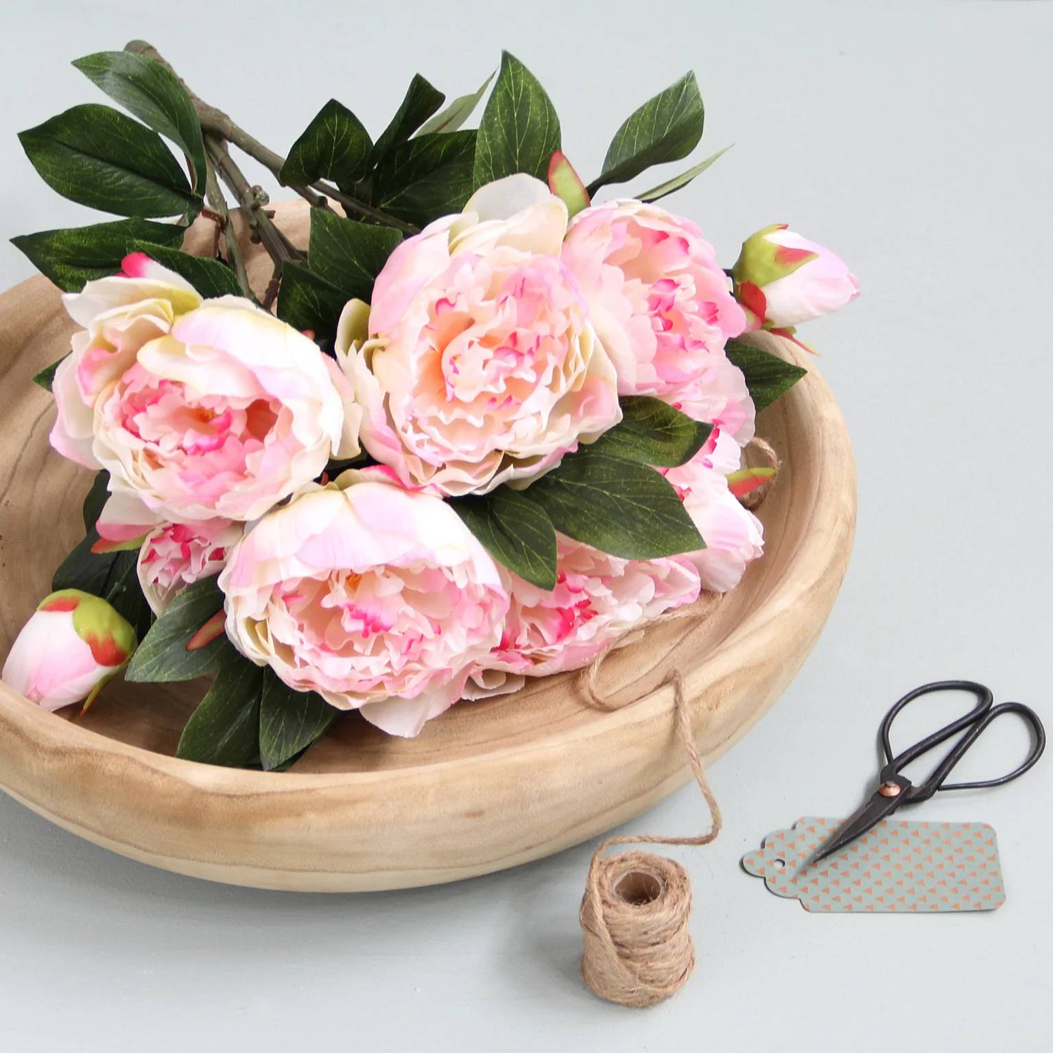 Mica Decorations - Bouquet de pivoines artificielles - MICA DECORATIONS - Image 3