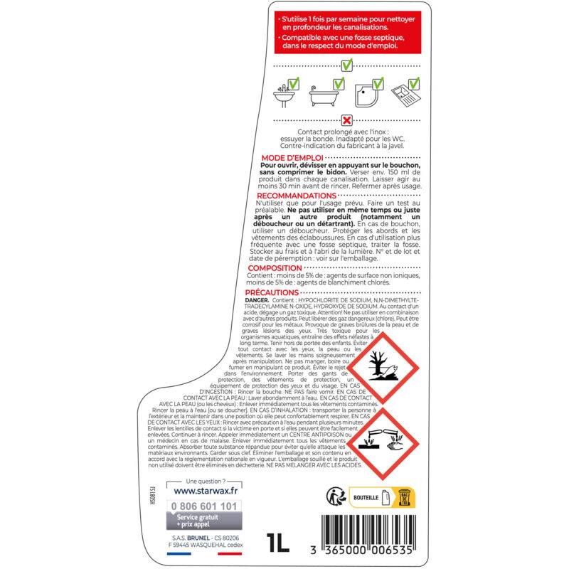 Starwax - Entretien Canalisations Javel – STARWAX - Image 4