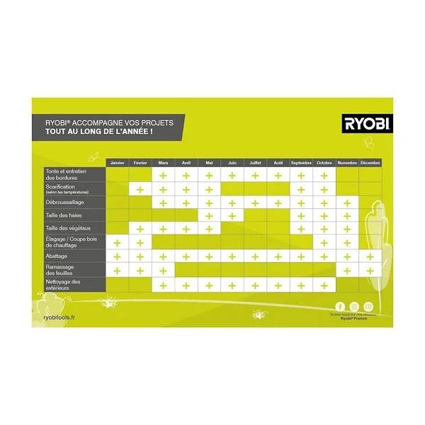 Ryobi - Jeu de 2 lames pour broyeurs de végétaux - RYOBI - Image 2