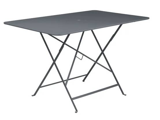 Fermob - Table de jardin rectangulaire pliante acier carbone 6 personnes Bistro Fermob - Image 1