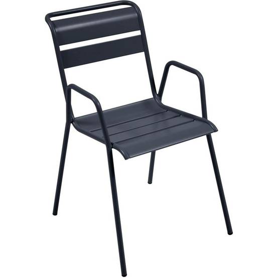 Fermob - Fauteuil de jardin acier carbone bridge Monceau Fermob - Image 9