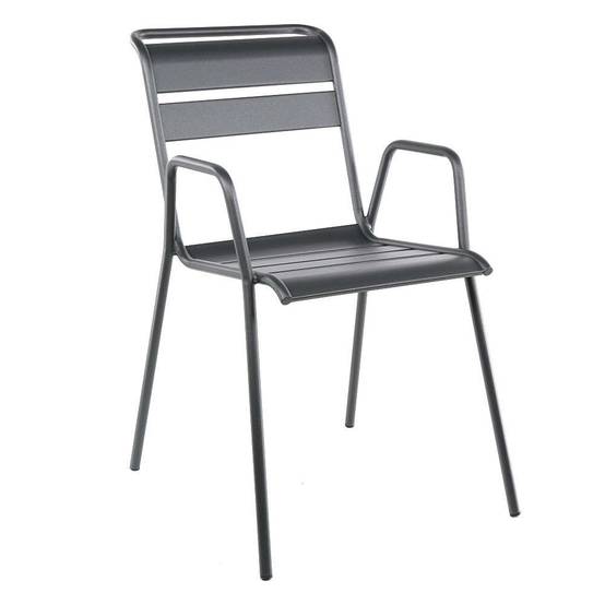 Fermob - Fauteuil de jardin acier carbone bridge Monceau Fermob - Image 1