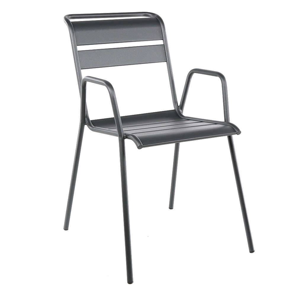 Fermob - Fauteuil de jardin acier carbone bridge Monceau Fermob - Image 1