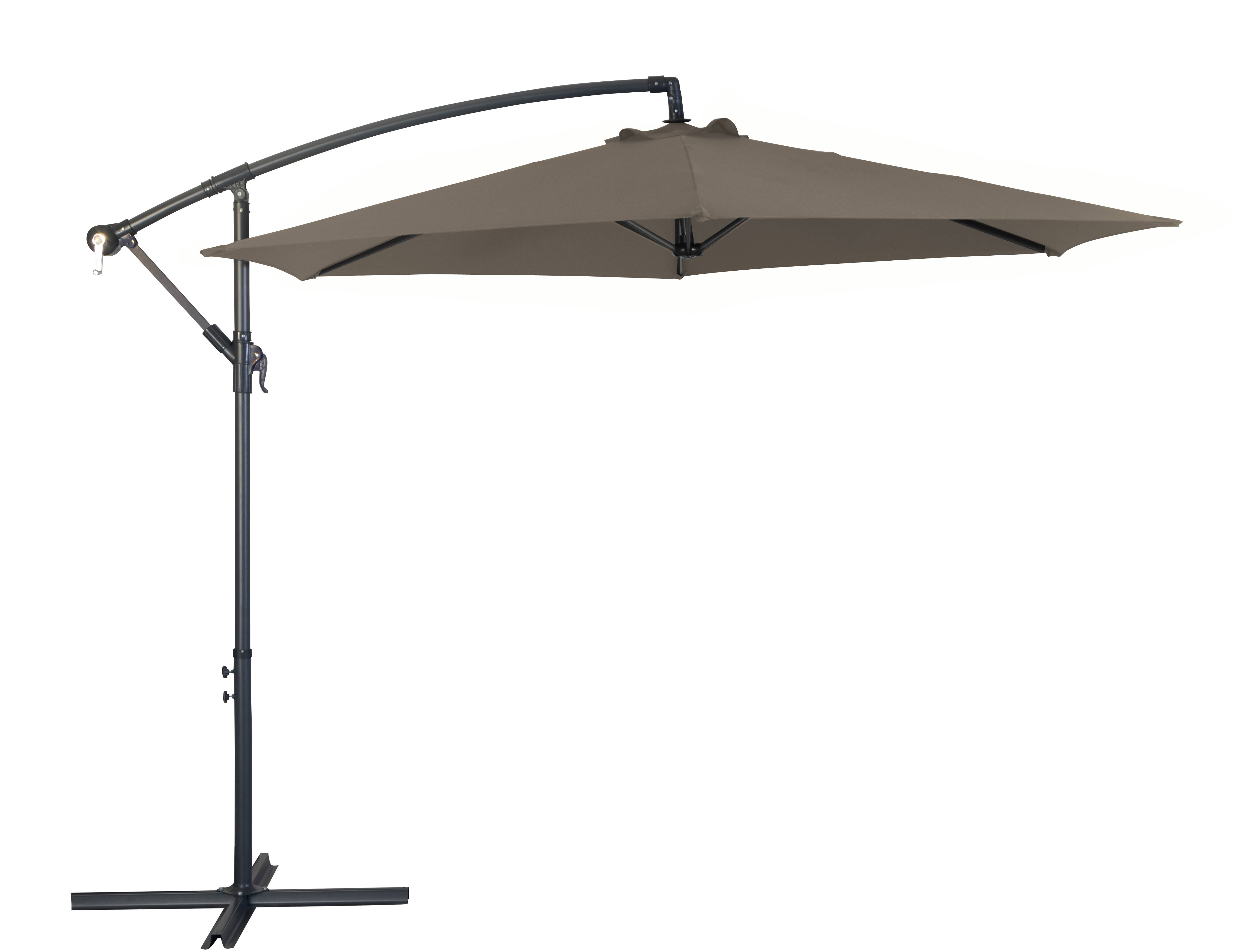Pro Loisirs - Parasol déporté rond PROLOISIRS - Image 1