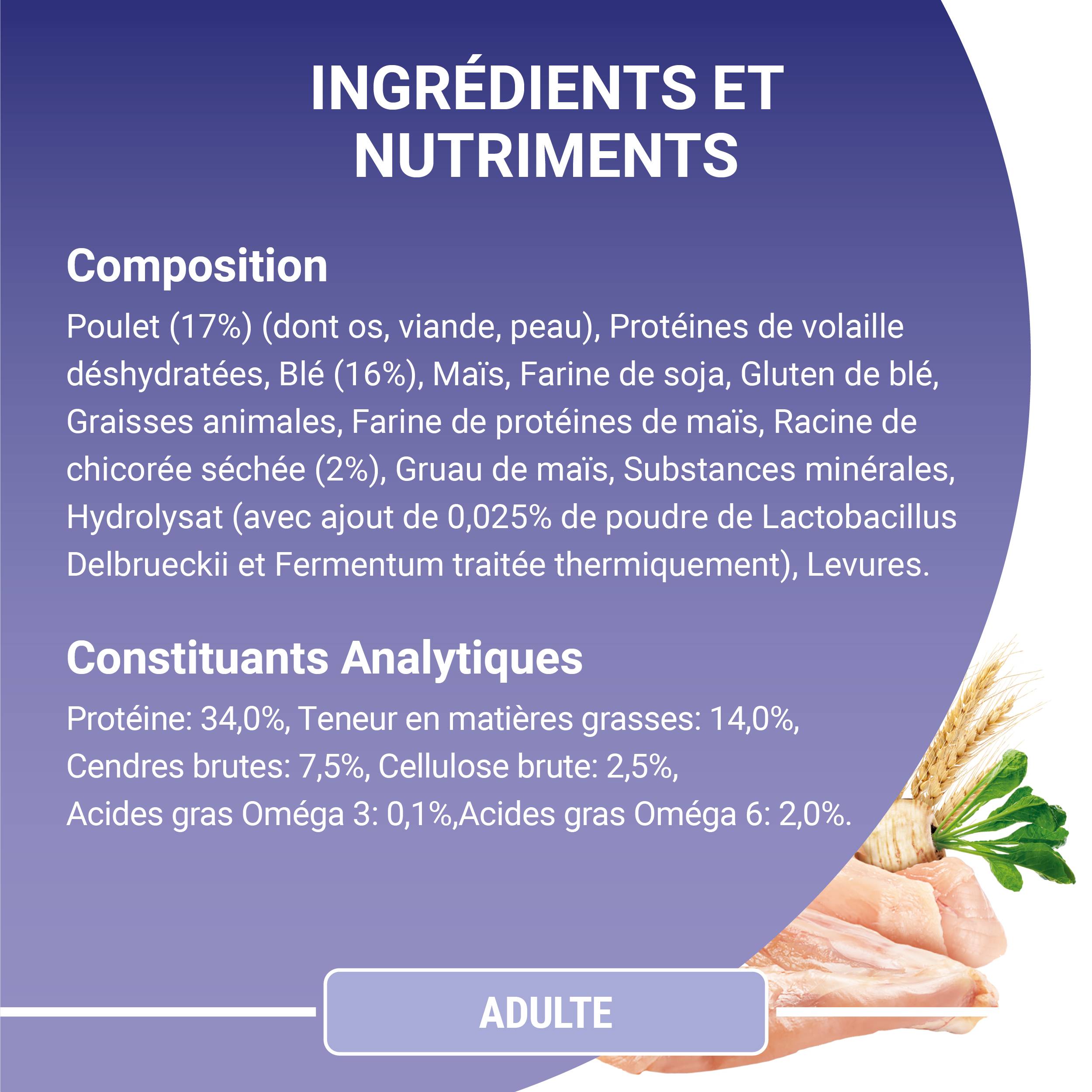 Purina One - Croquettes chat Adulte Poulet 3 kg - PURINA ONE - Image 7