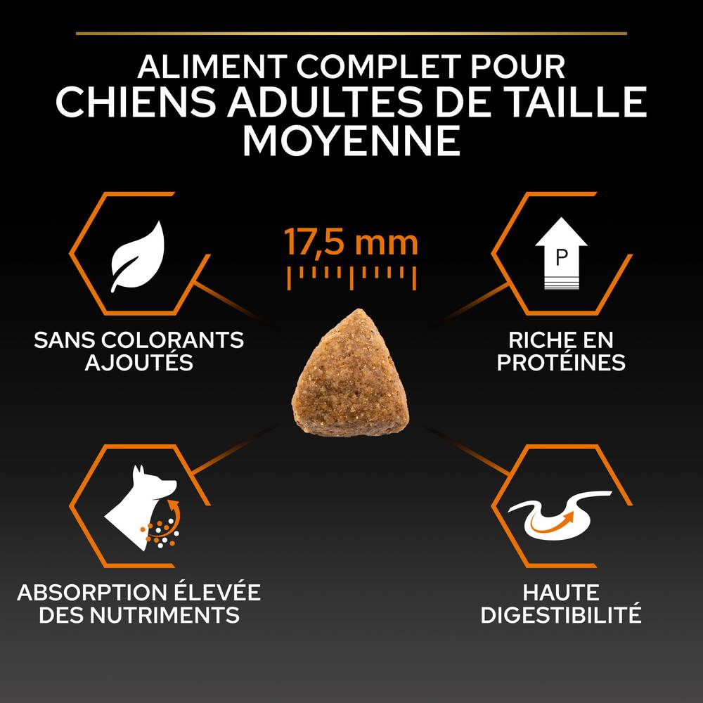 Purina Pro Plan - Croquettes chien Adulte Medium OptiBalance 14KG + 2,5KG gratuits - PRO PLAN - Image 10