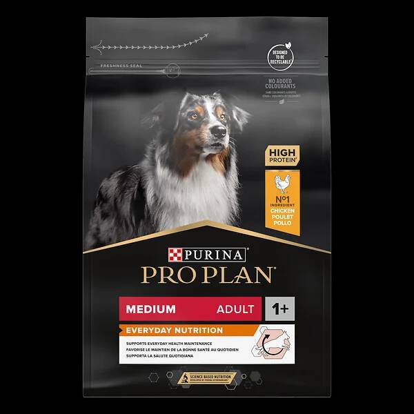 Purina Pro Plan - Croquettes chien Adulte Medium 3 kg - PRO PLAN - Image 1