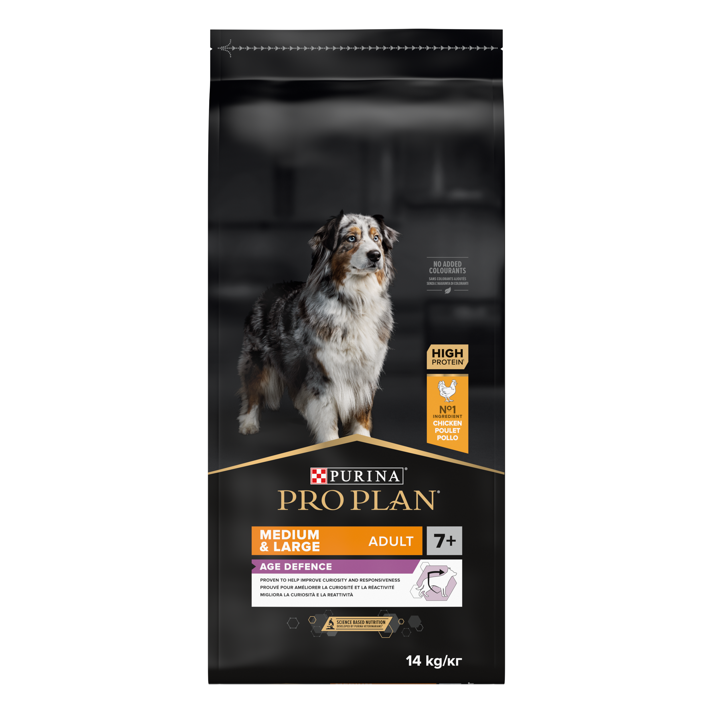 Purina Pro Plan - Croquettes chien Medium Adulte 7+ Poulet 14 kg - PRO PLAN - Image 2