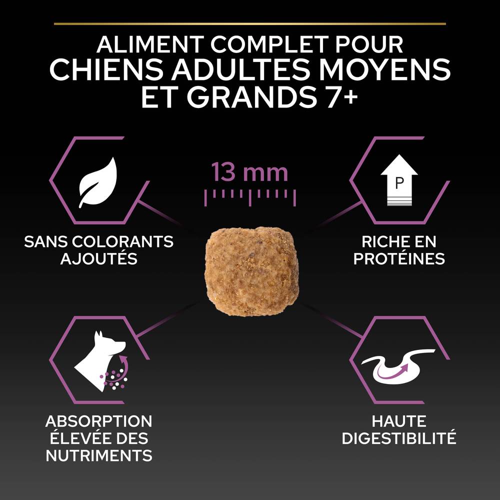 Purina Pro Plan - Croquettes chien Adulte 7+ Medium-Large Sensitive Skin Saumon 3 kg - PRO PLAN - Image 10