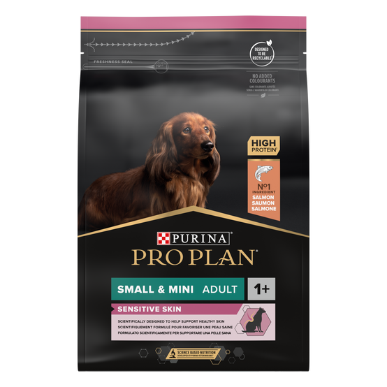 Purina Pro Plan - Croquettes chien Adulte Peau Sensible Saumon 3 kg - PRO PLAN - Image 1