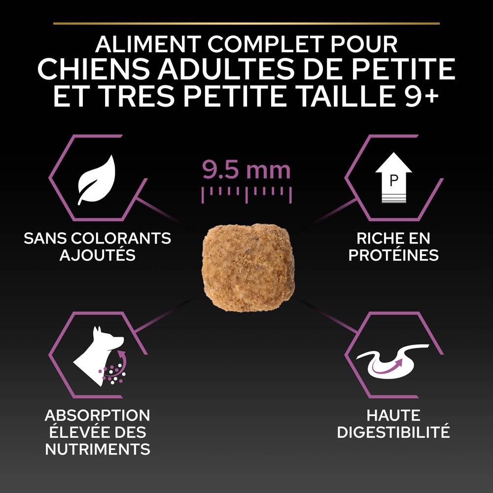 Purina Pro Plan - Croquettes petit chien Adulte 9+  Poulet 3KG - PRO PLAN - Image 4