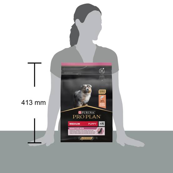 Purina Pro Plan - Croquettes chiot Sensitive Skin 3 kg - PRO PLAN - Image 5