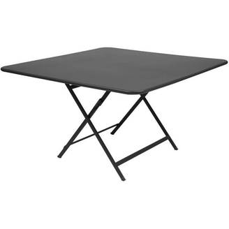 Fermob - Table de jardin carrée pliante acier carbone 8 personnes Cargo Fermob