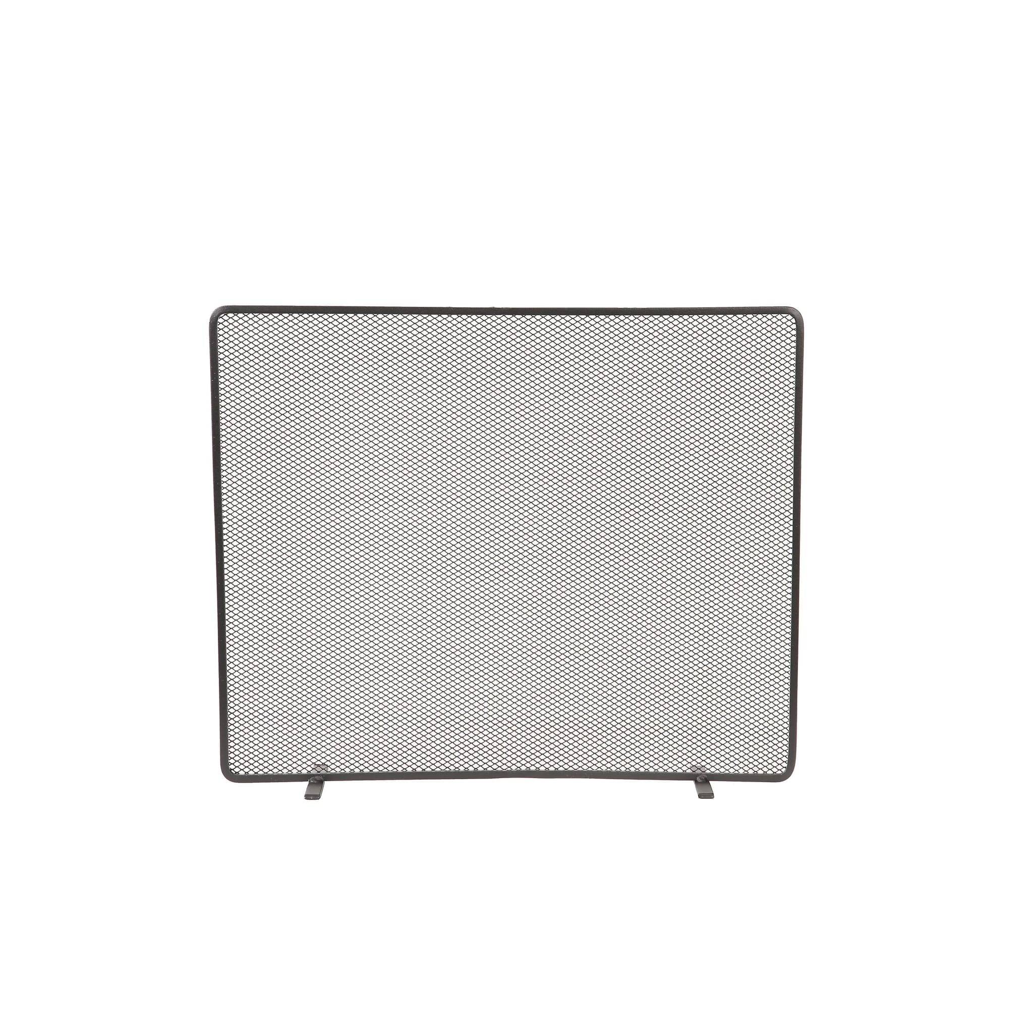 Pare-feu 1 volet acier peint gris foncé L.60 cm H.50 cm - Le marquier