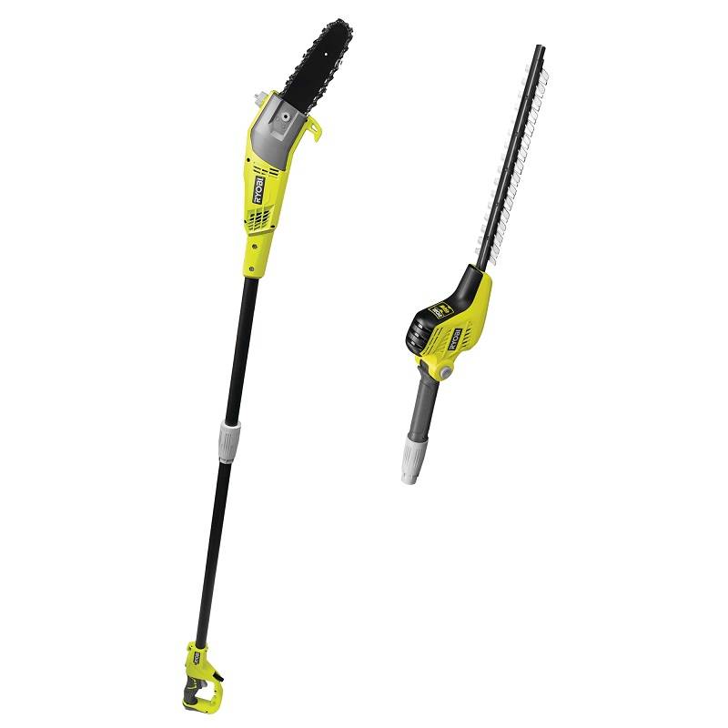 Ryobi - Combo élagueuse/taille-haie
