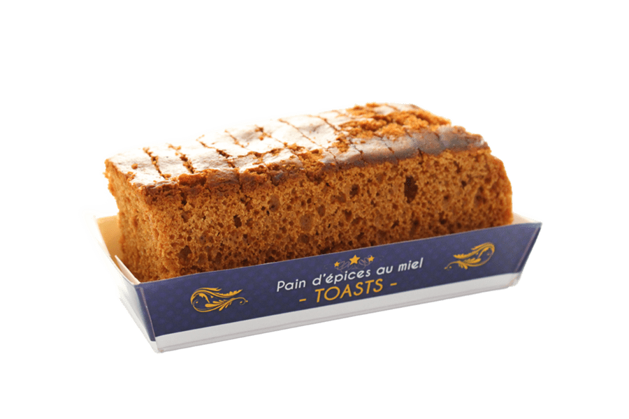 Finabeil - Toast de pain d’épices au miel 120 g - Finabeil