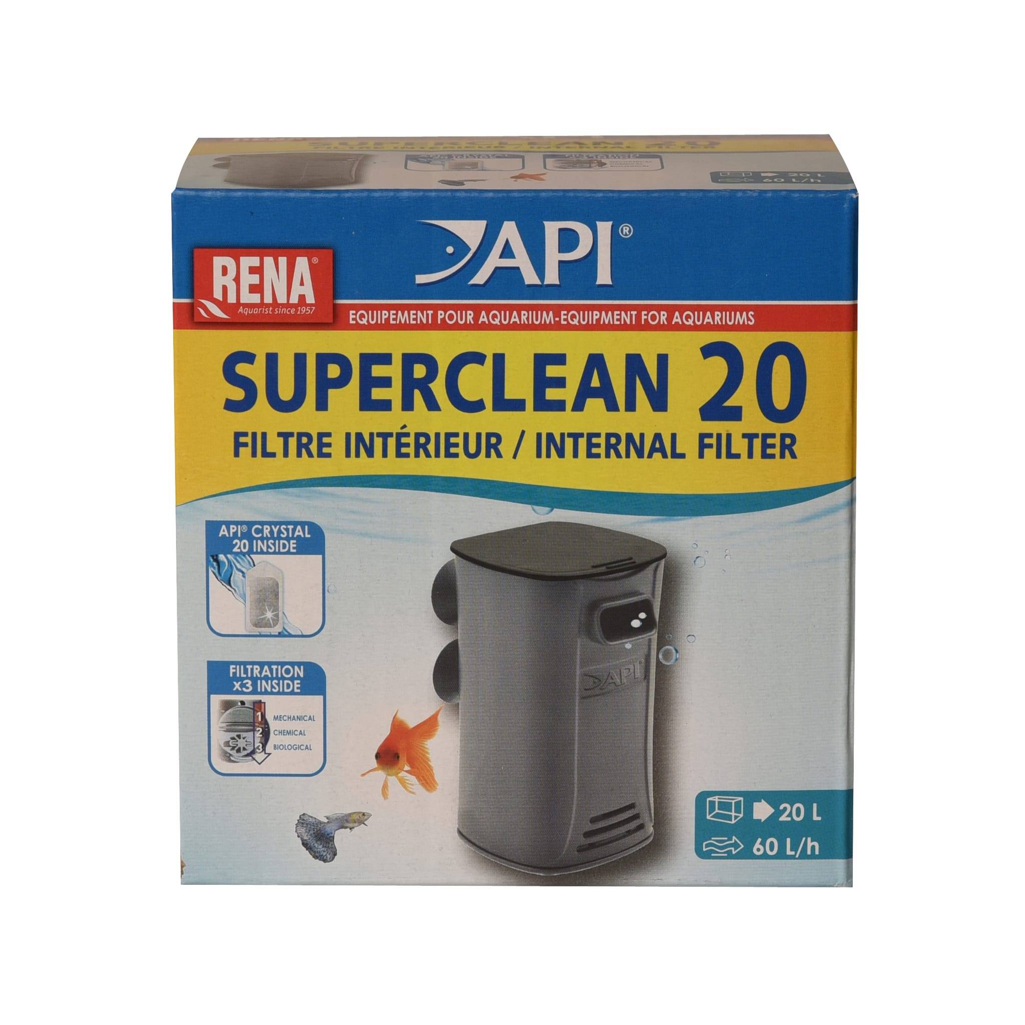 Rena - Filtre pour aquarium API RENA Superclean 20