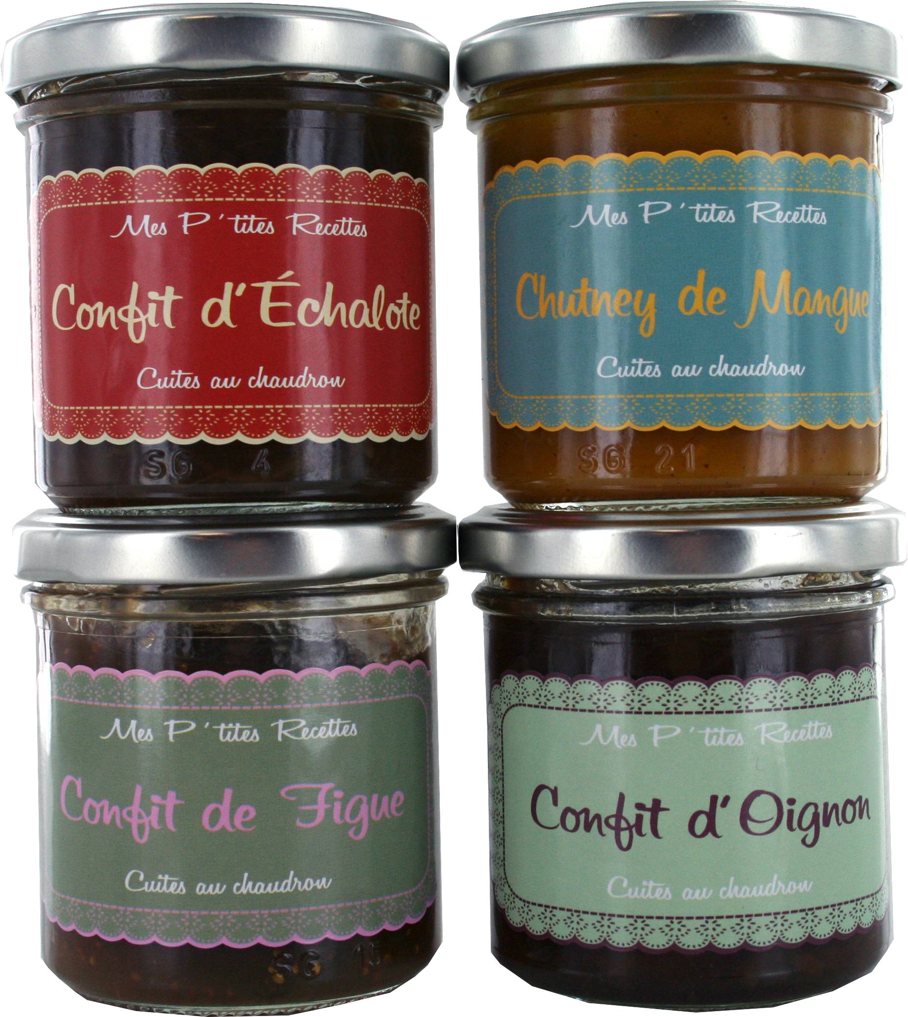 Mes petites recettes - Confit d'Oignons 150g Mes P'tites Recettes - Image 1