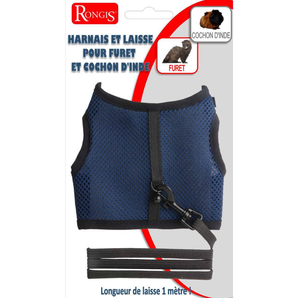 Rongis - Harnais et laisse pour cochon d'Inde et furet - RONGIS - Image 3