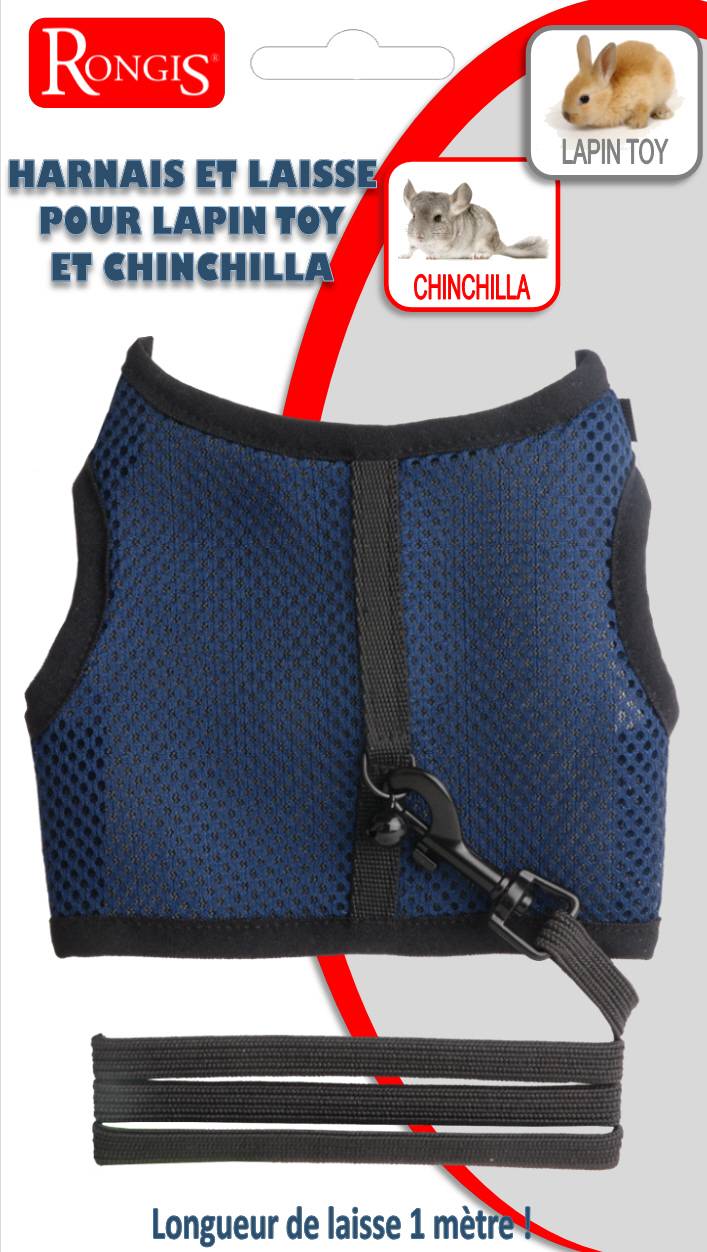 Rongis - Harnais Et Laisse Pour Chinchilla Ou Lapin Toy – RONGIS - Image 1