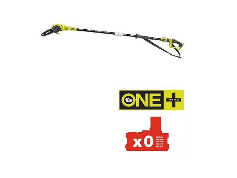 Ryobi - Elagueur sur perche sans fil 18V guide 20 cm - RYOBI
