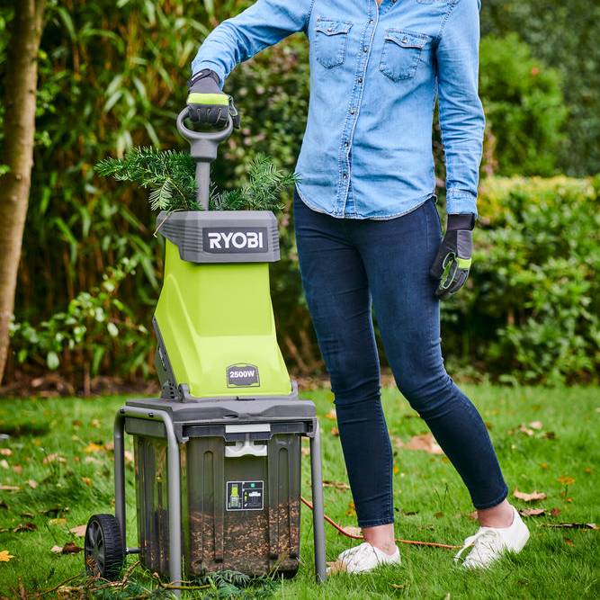 Ryobi - Broyeur de végétaux électrique 2500 W 45 mm RSH2545B - RYOBI - Image 10