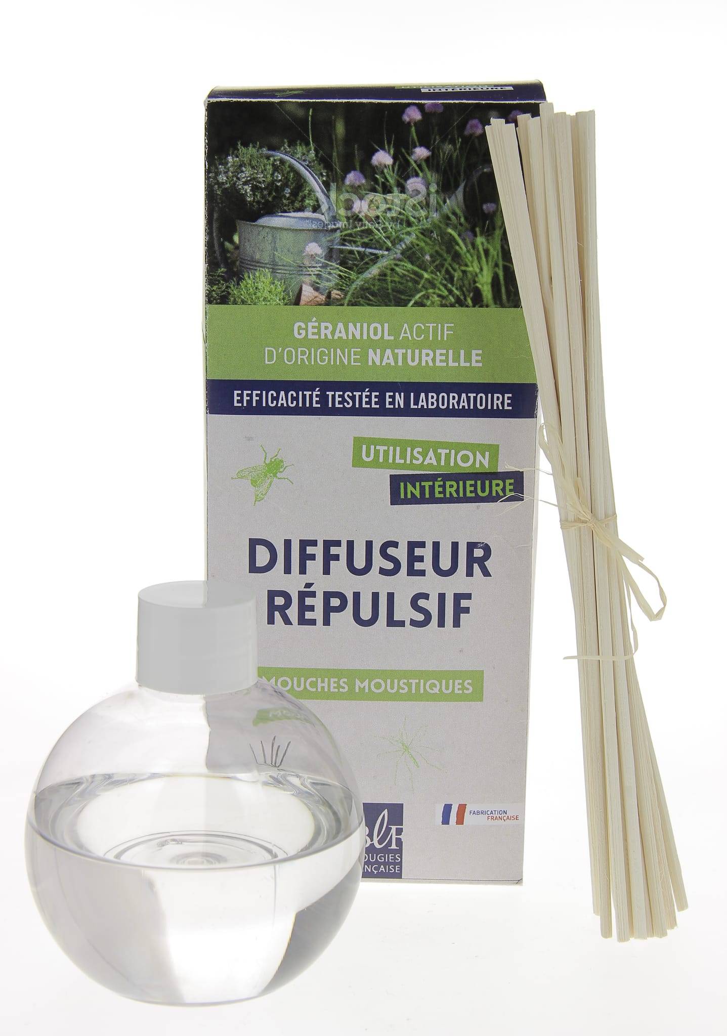 Bougies la Française - Diffuseur répulsif à froid Geraniol indoor