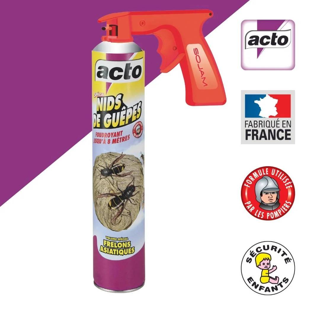 Acto - Aérosol Ultra Foudroyant Nids Guêpes Frelons - ACTO - Image 9