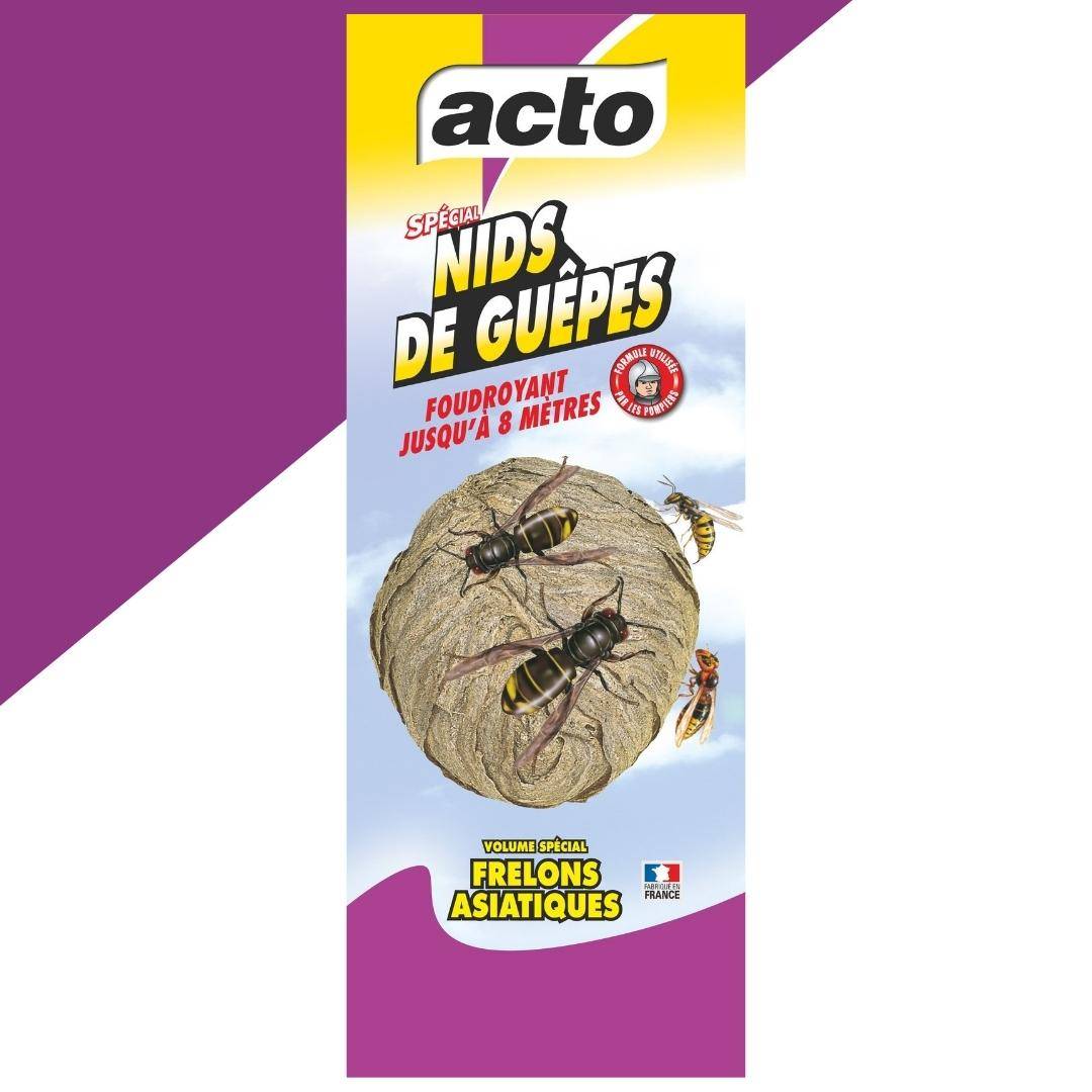 Acto - Aérosol Ultra Foudroyant Nids Guêpes Frelons - ACTO - Image 8
