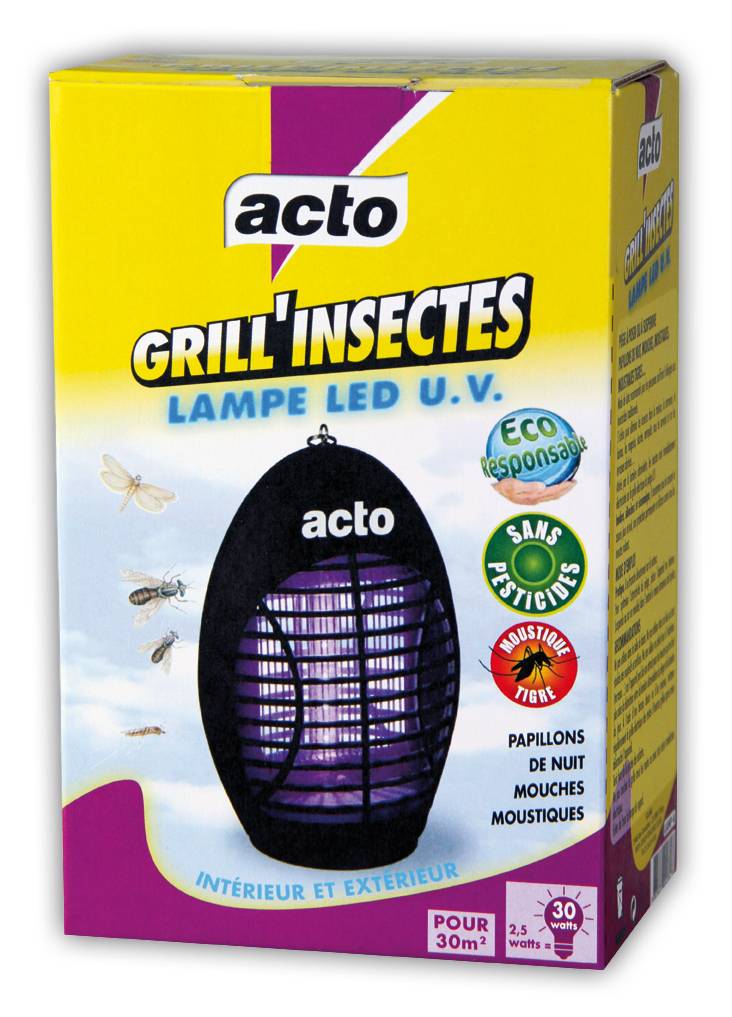 Acto - Lampe LED UV - GRILL’INSECTES - Image 2