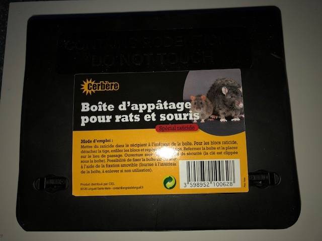 Cerbère - Poste d'appâtage pour rats et souris – CERBÈRE - Image 1