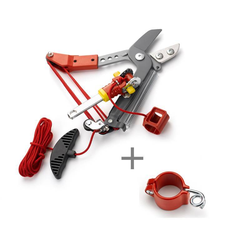 Outils Wolf - Échenilloir orientable à enclume coupe 40 mm et guide corde – Outils Wolf - Image 1