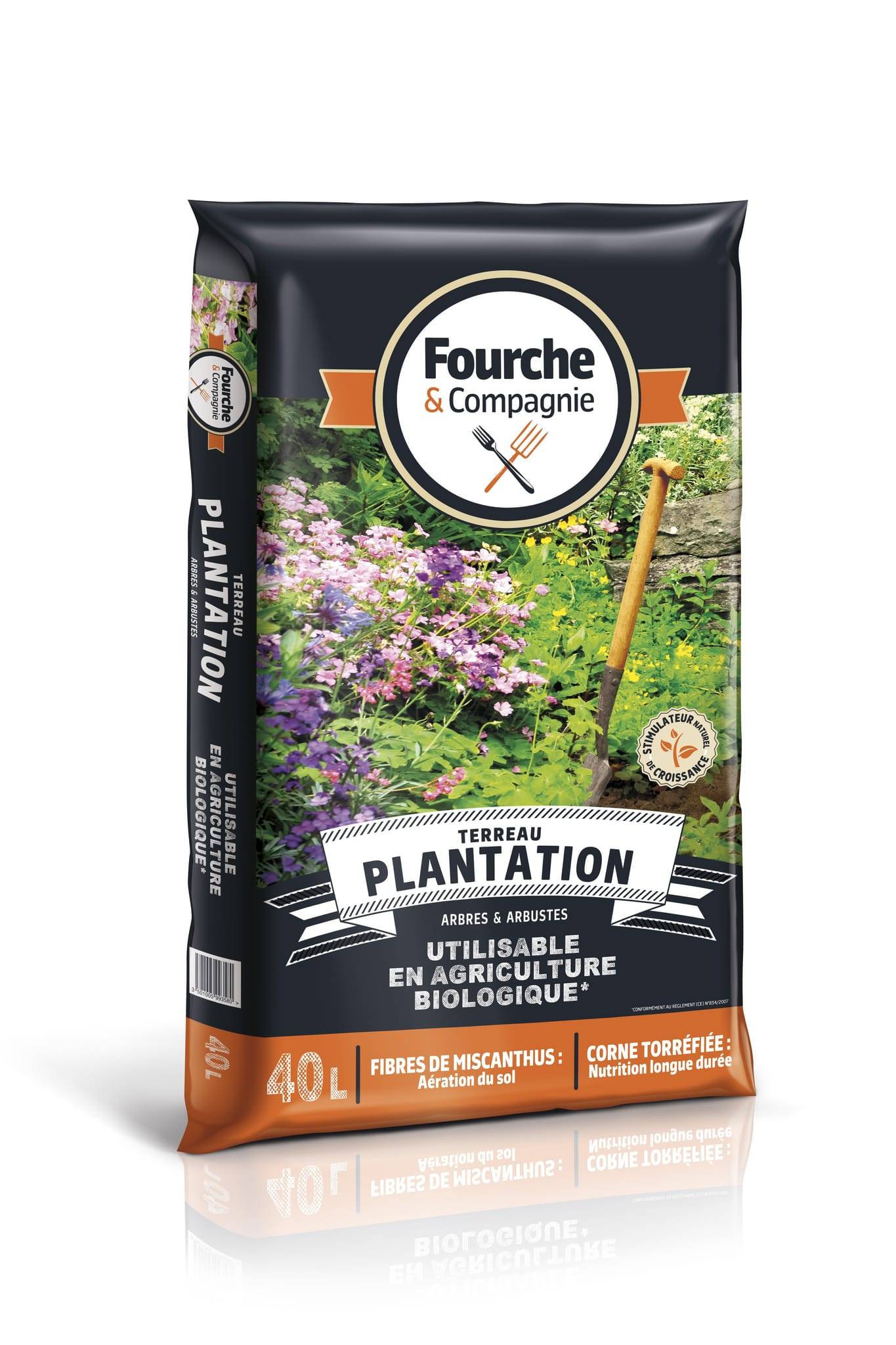 Fourche & Compagnie - Terreau premium plantation 40 L