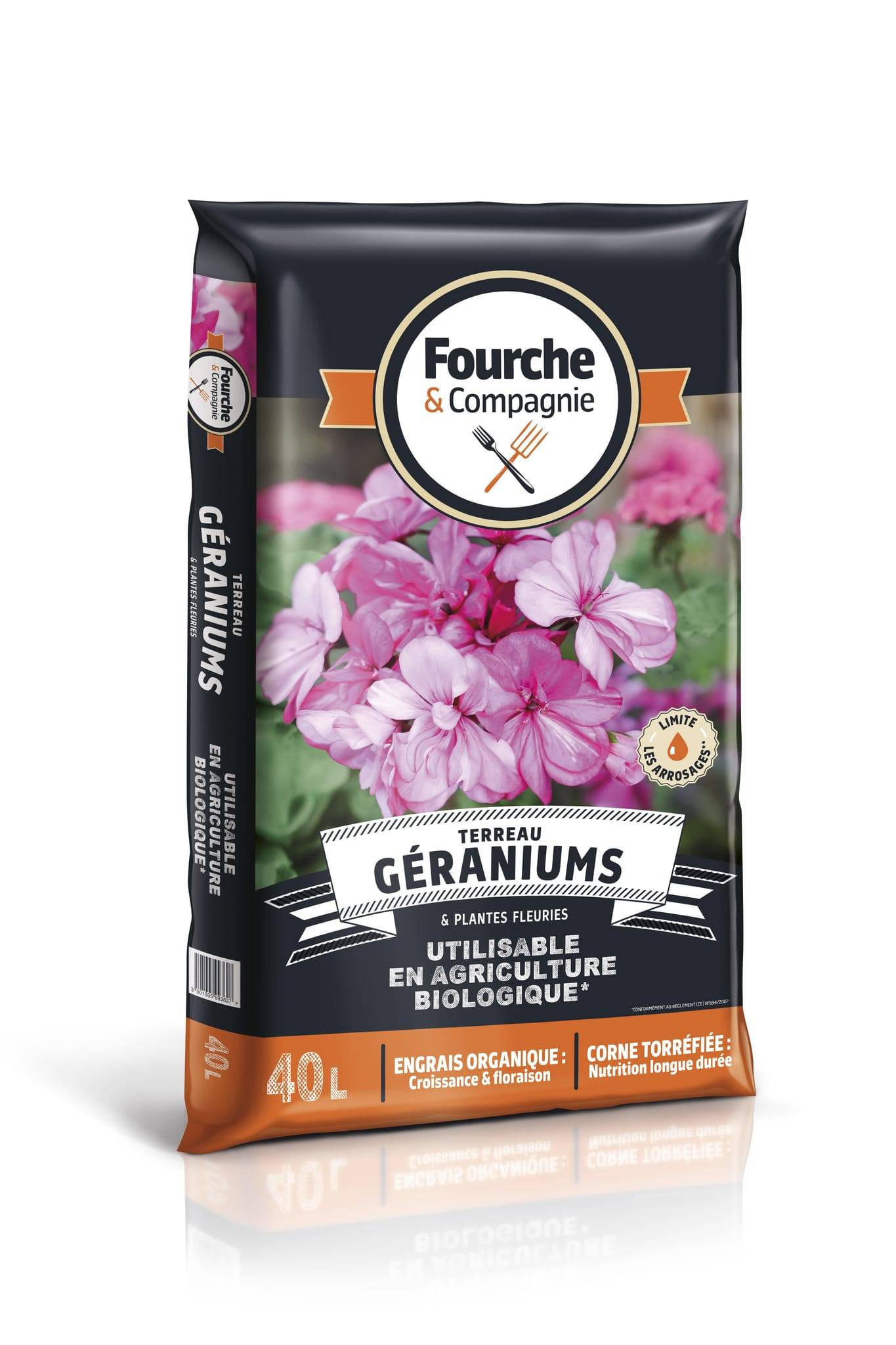 Fourche & Compagnie - Terreau premium géraniums 40 L