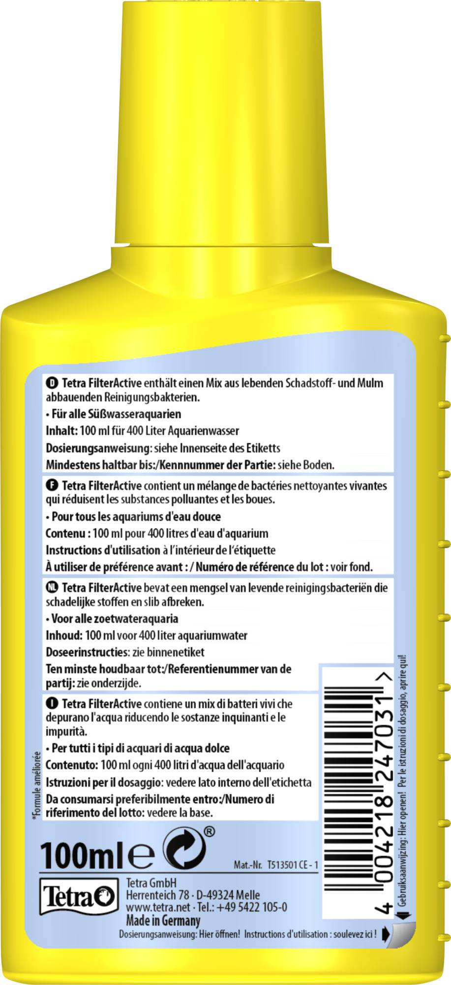 Tetra - Tetra - FilterActive formule 2 en 1 - 100 ml - Image 2