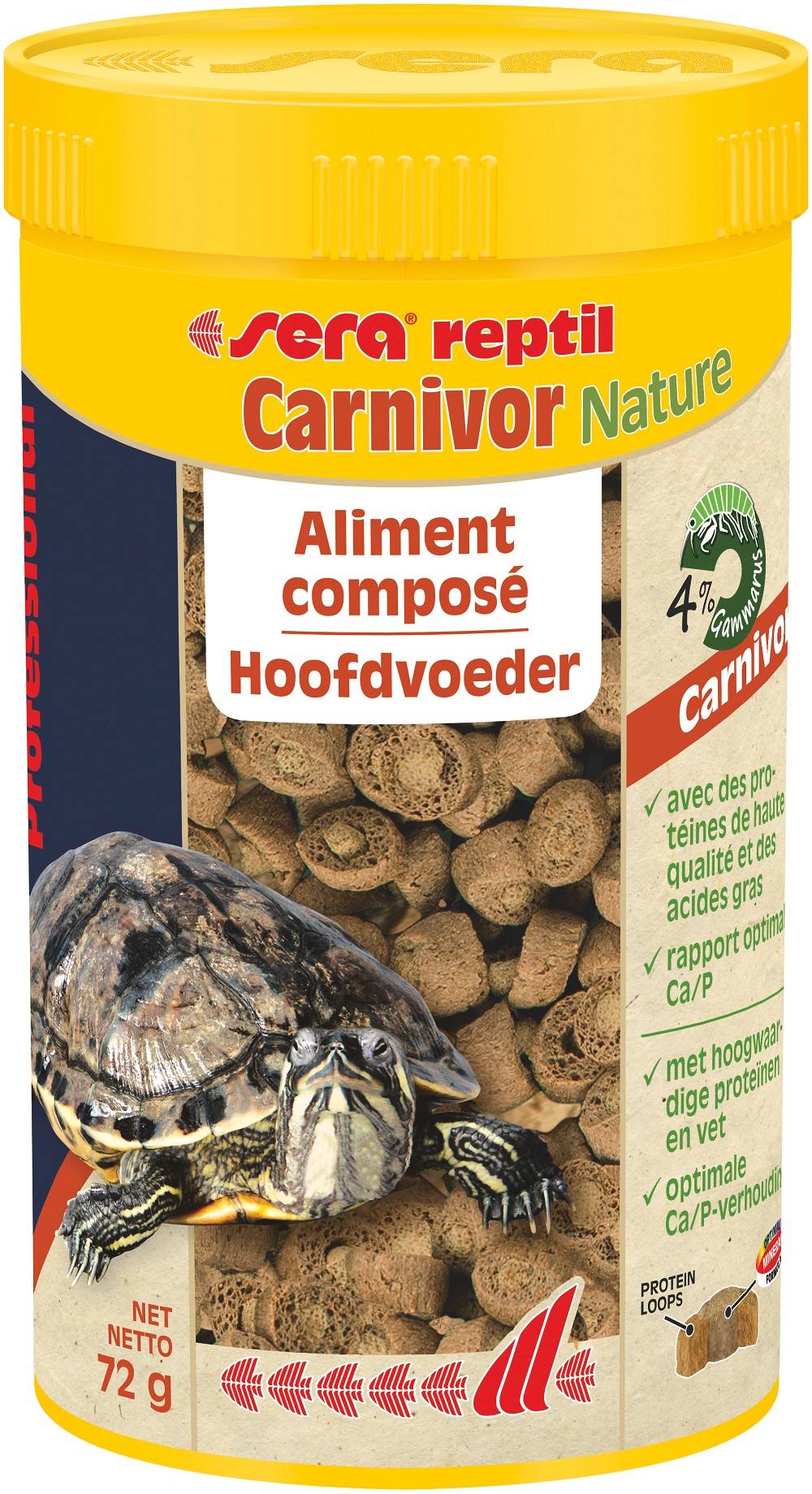 Sera - Sera - Aliment composé reptil Professional Carnivor Nature 250 ml - Image 1