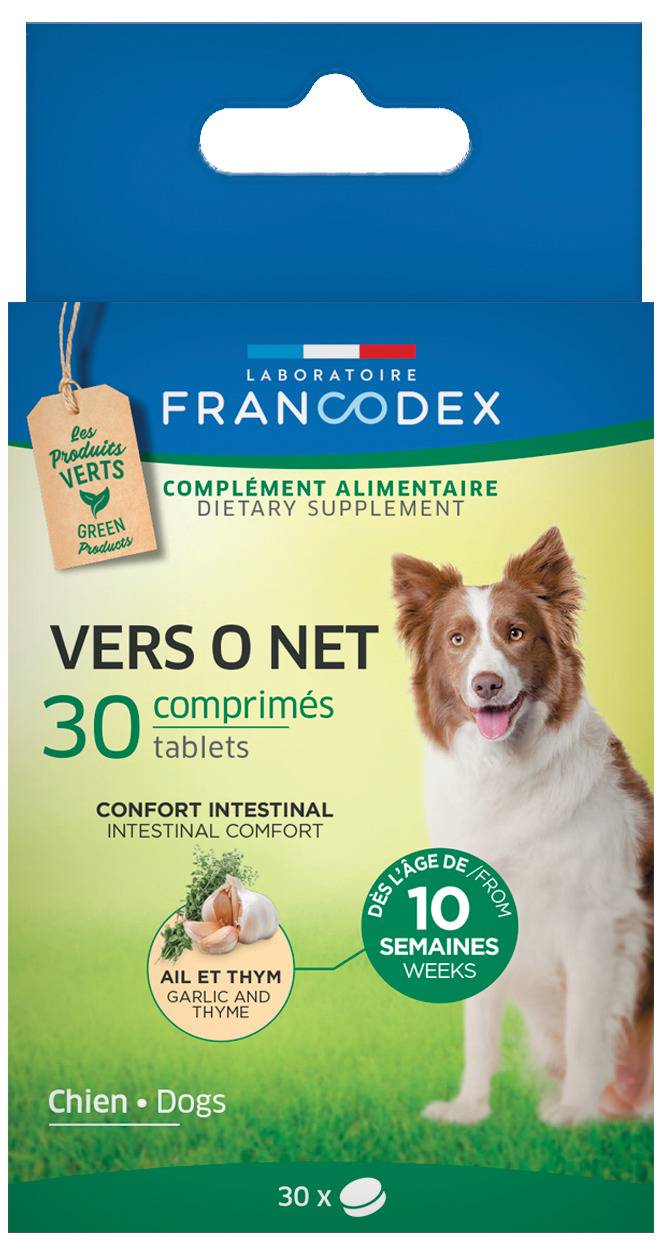 Francodex - Aliment minéral Vers O Net pour chien - FRANCODEX