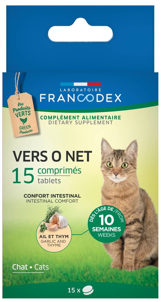 Francodex - Comprimés Antiparasitaires Chat - FRANCODEX