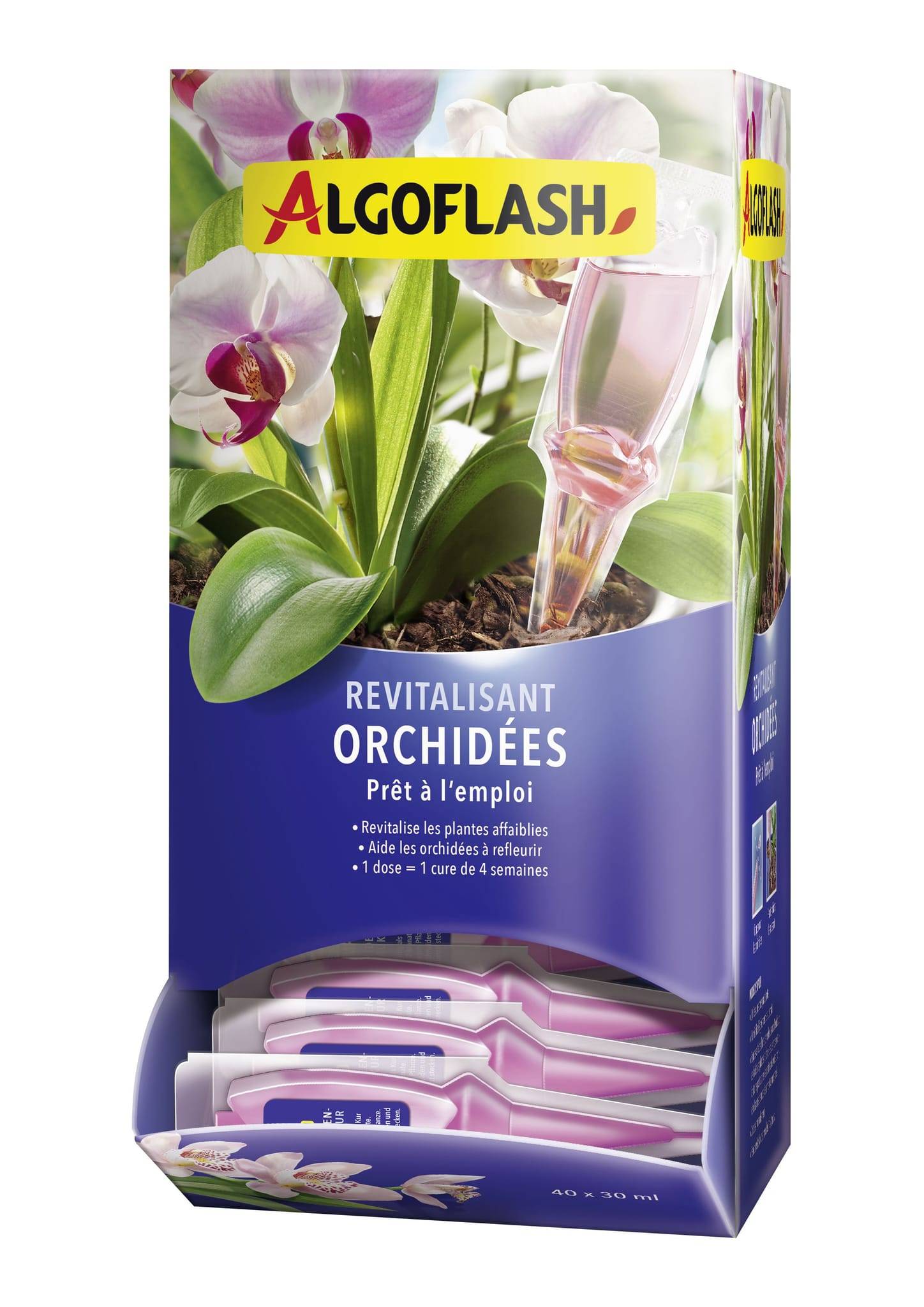 Algoflash - Distributeur Monodose Revitalisante Orchidées - ALGOFLASH