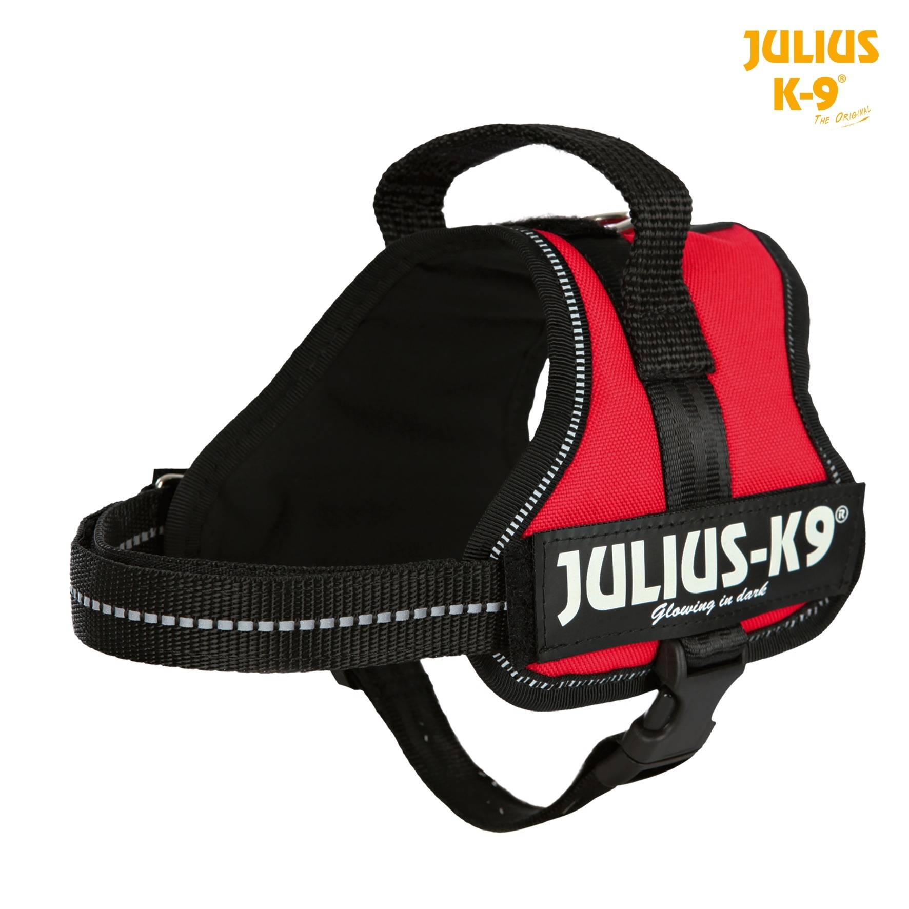 Julius K-9 - Harnais Power Ergonomique Nylon Rouge - JULIUS-K9 - Image 1