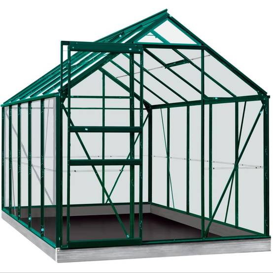 ACD Pro - Serre de Jardin Aluminium Verre Sécurit Vert - ACD - Image 1